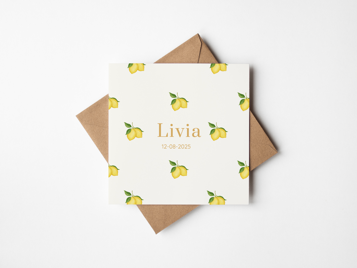 Geboortekaartje Citroen